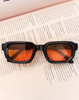 Orange lens sunglasses