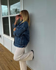 Women's cream lace pants