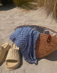 Blue Crochet Cover Up