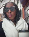 Black Oversized Sunglasses