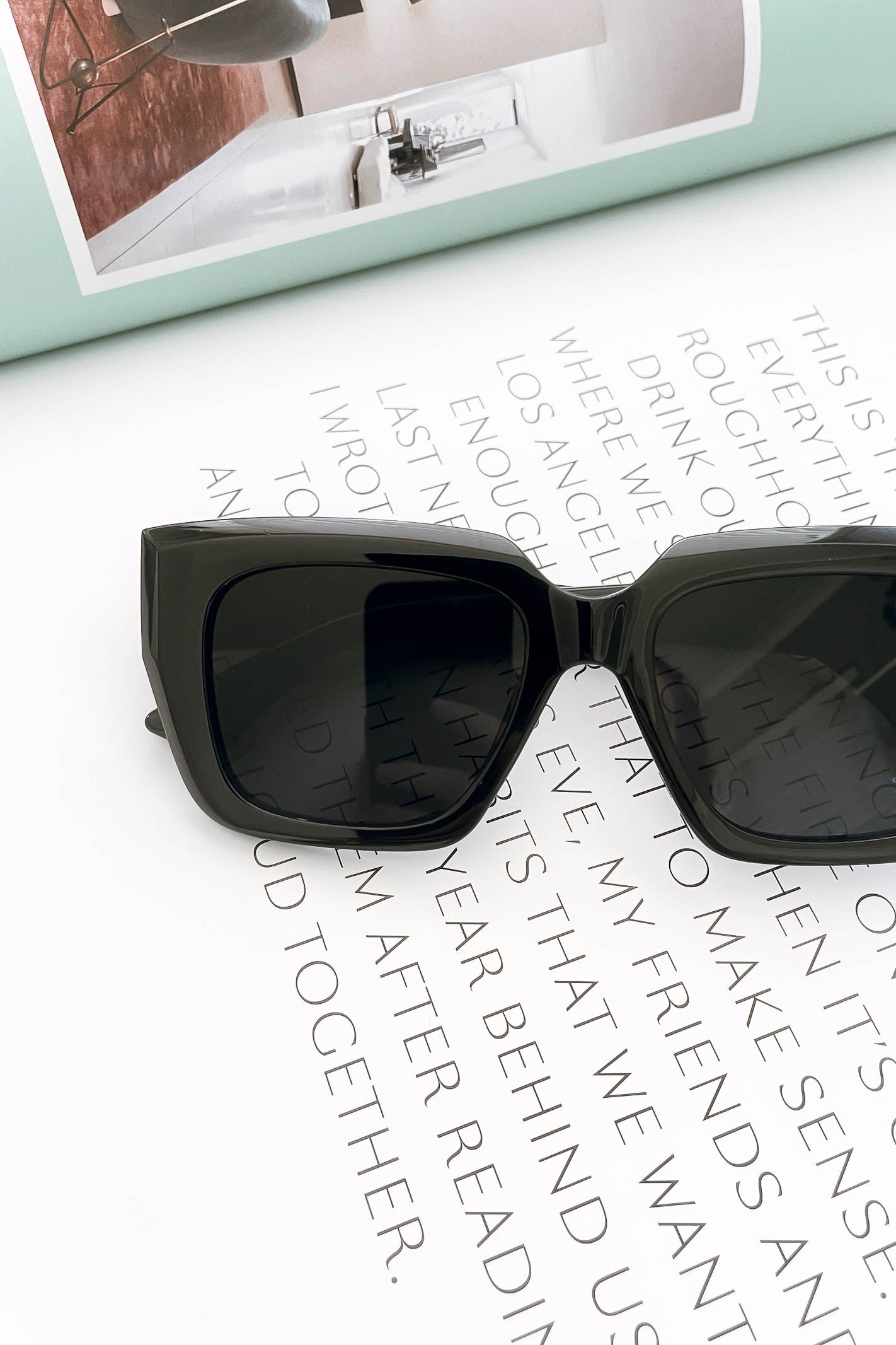 Black Oversized Sunglasses