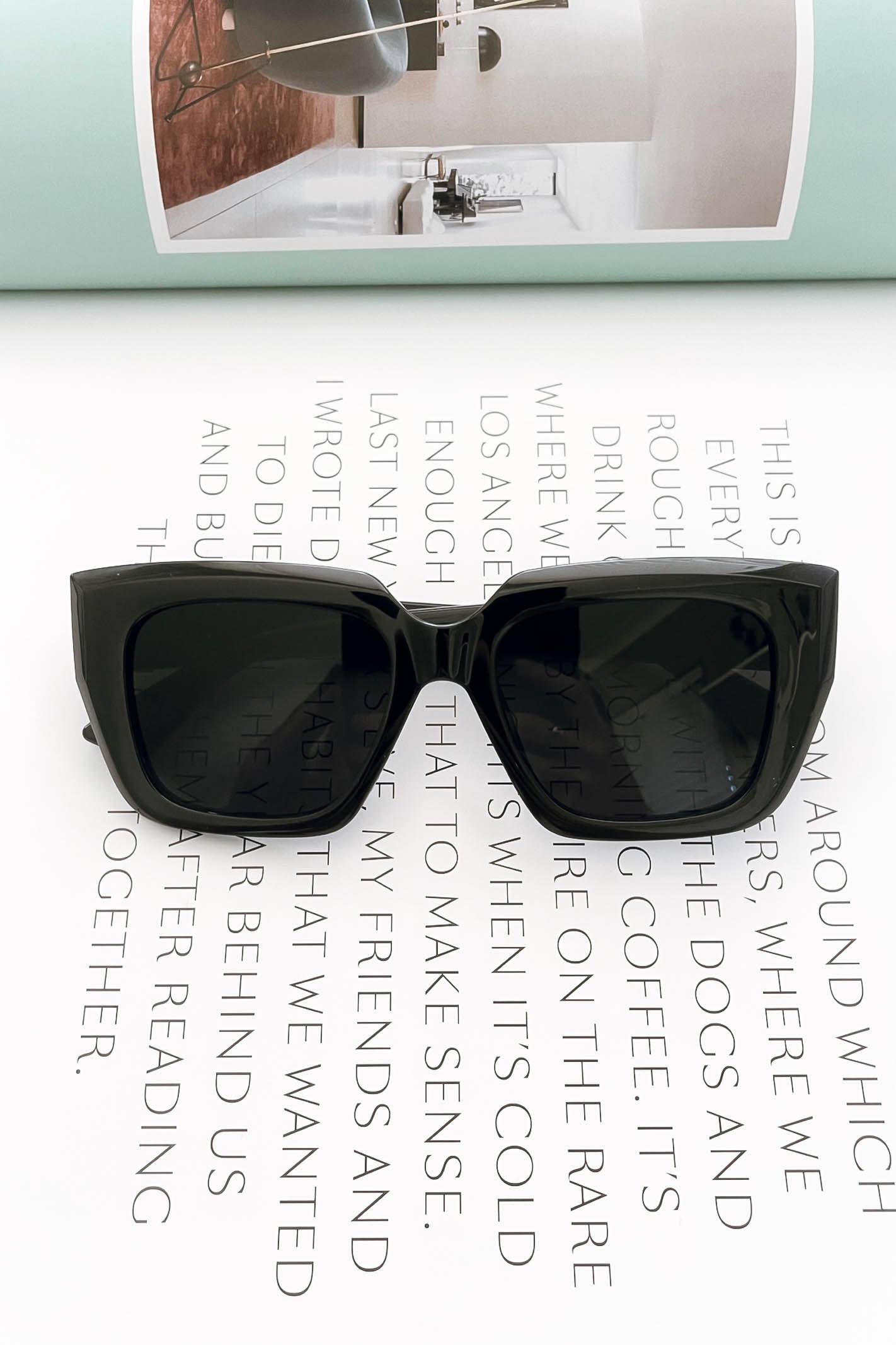 Black Oversized Sunglasses