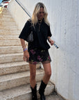 ARINA MINI SKIRT / BLACK