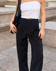 Women's Black Suit Pants